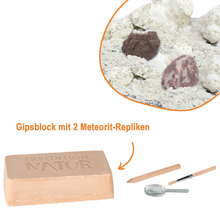 Laden Sie das Bild in den Galerie-Viewer, Expedition Natur Meteoriten Ausgrabungsset