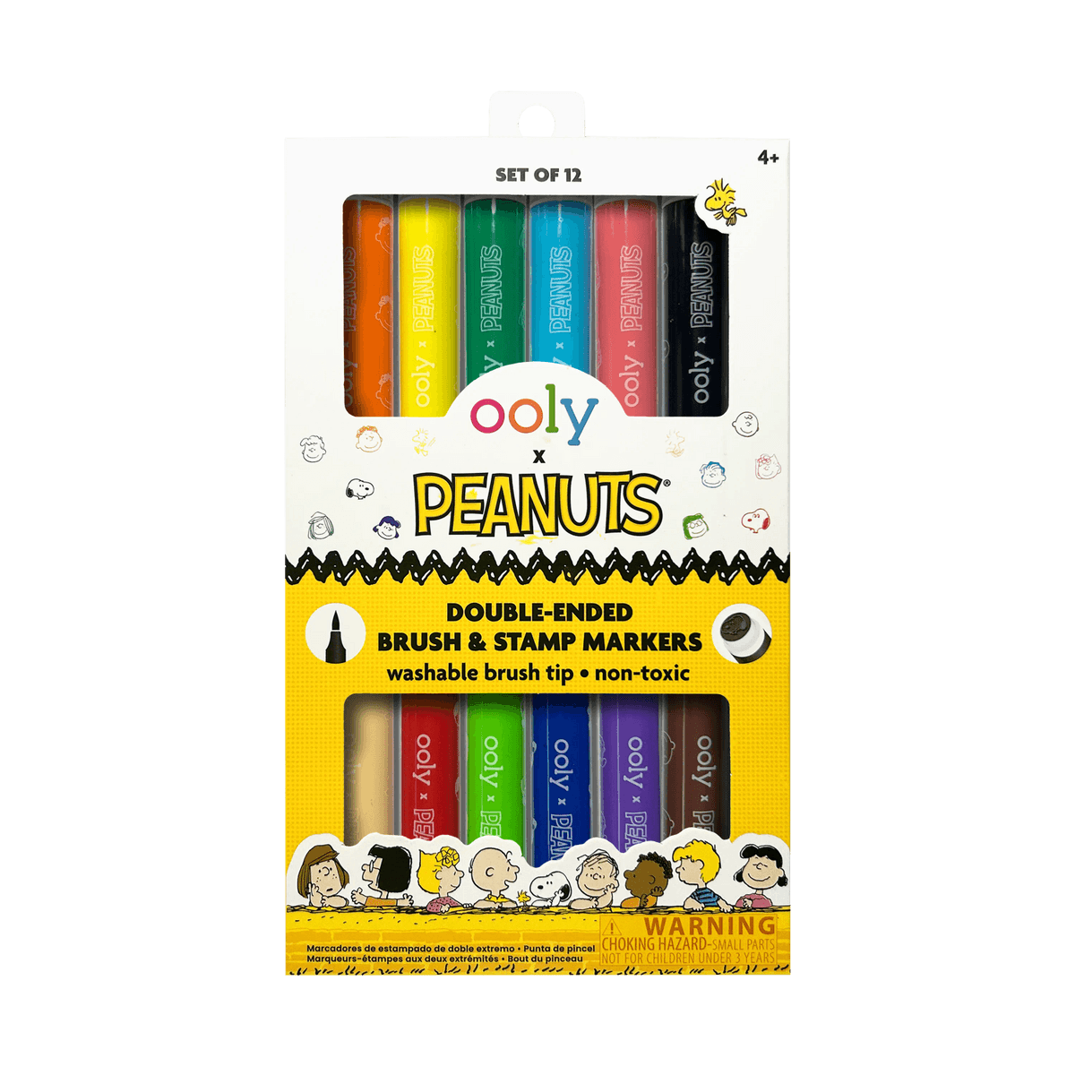 OOLY x Peanuts Doppelseitige Stempelmarker