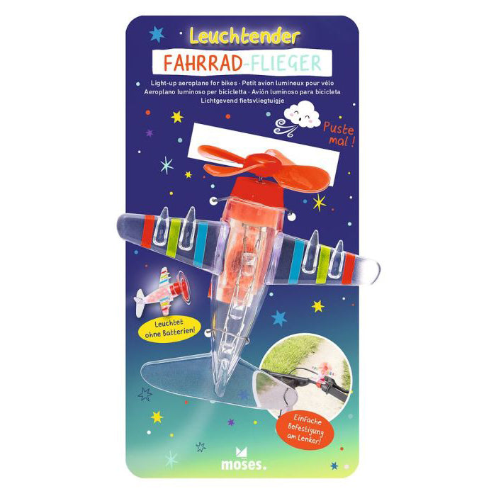 Leuchtender Fahrrad-Flieger