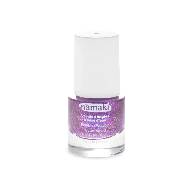 Kinder Nagellack Violett ultra-glitzernd