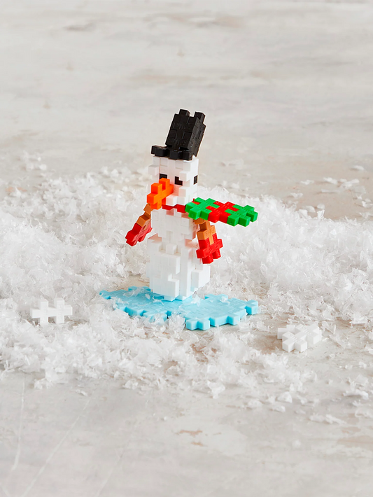 Mini Bausteine "Schneemann"