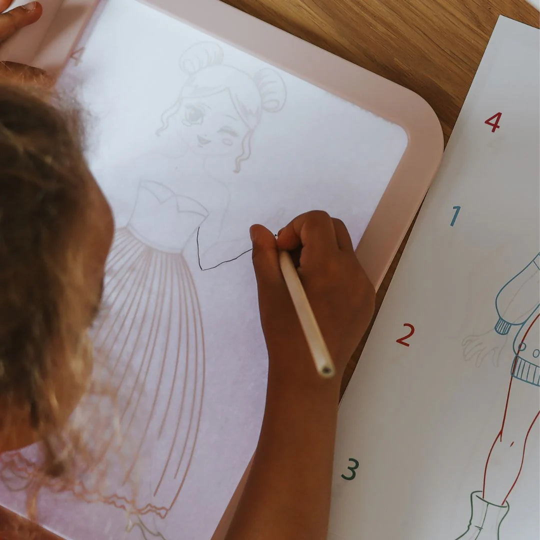 Kidydraw Pro Beleuchtete Zeichentafel Fashion