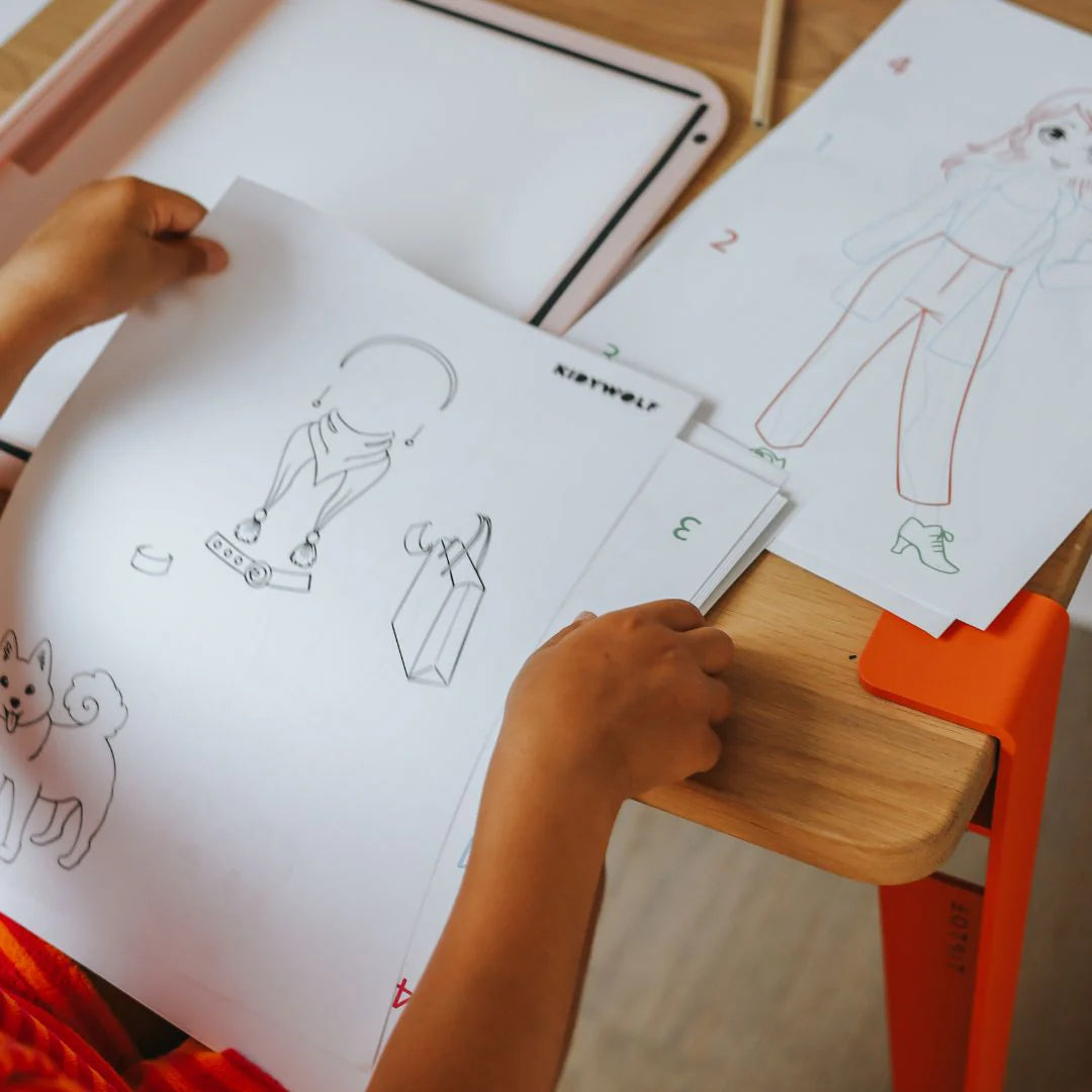 Kidydraw Pro Beleuchtete Zeichentafel Fashion