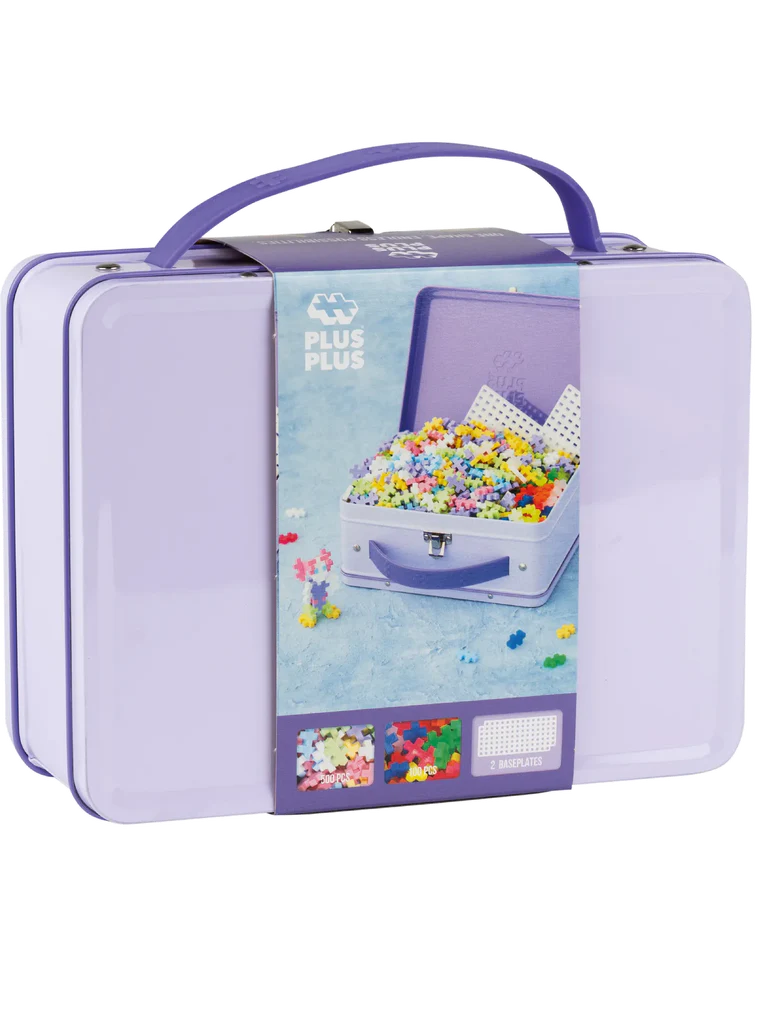 Metallbox Mini Bausteine "Pastel"