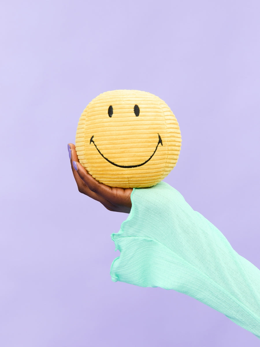 Smiley Eco Cord Yellow 13 cm