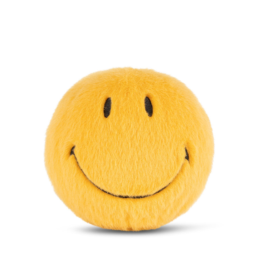 Smiley Eco Fuzzy Yellow 13 cm