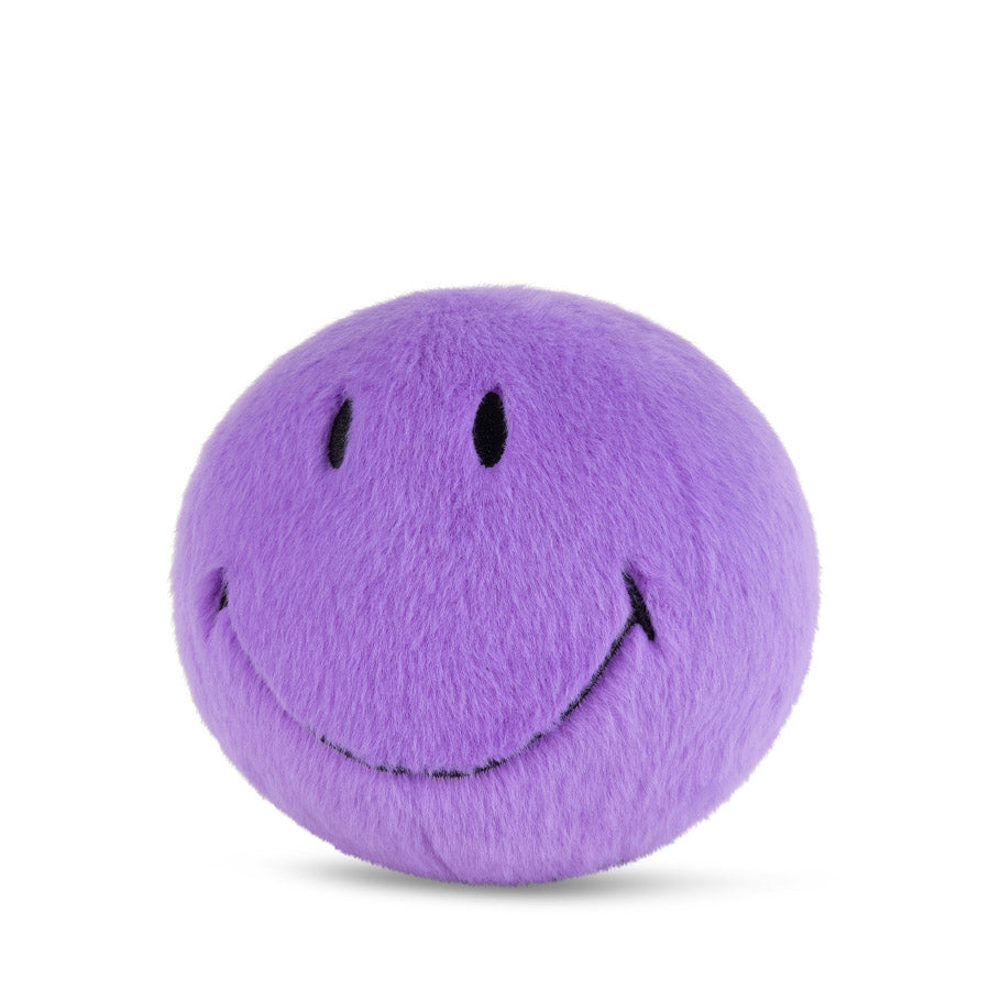 Smiley Eco Fuzzy Bright Purple 13 cm