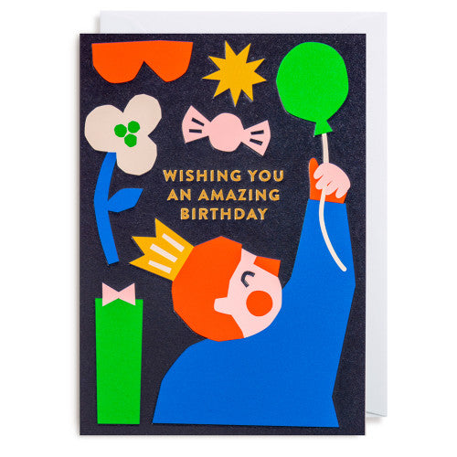 Klappkarte "Wishing You An Amazing Birthday"
