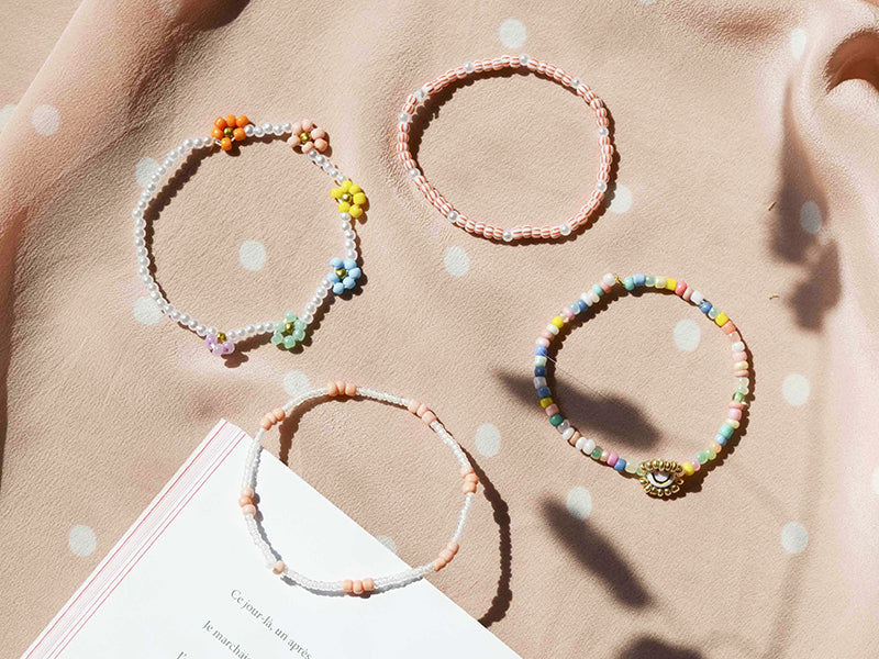 DIY Set Schmuck basteln Bunter Mix