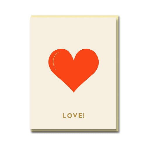 Klappkarte "Love"