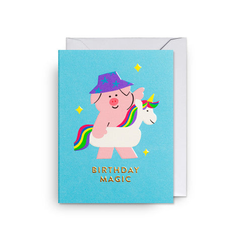 Mini Klappkarte "Birthday Magic"