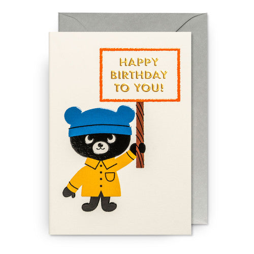 Klappkarte "Happy Birthday To You!"
