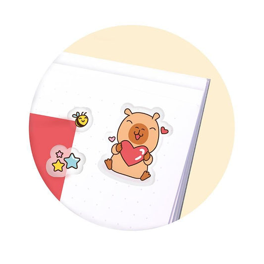 Sticker-Set Capybara