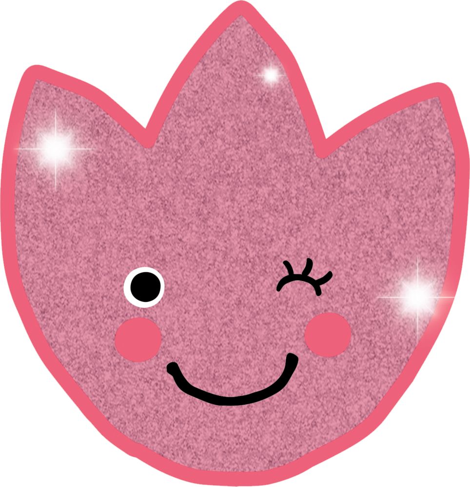 Glitzerbilder zum Ausschneiden