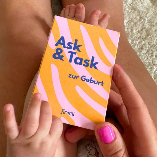 Ask & Task Kartenset zur Geburt