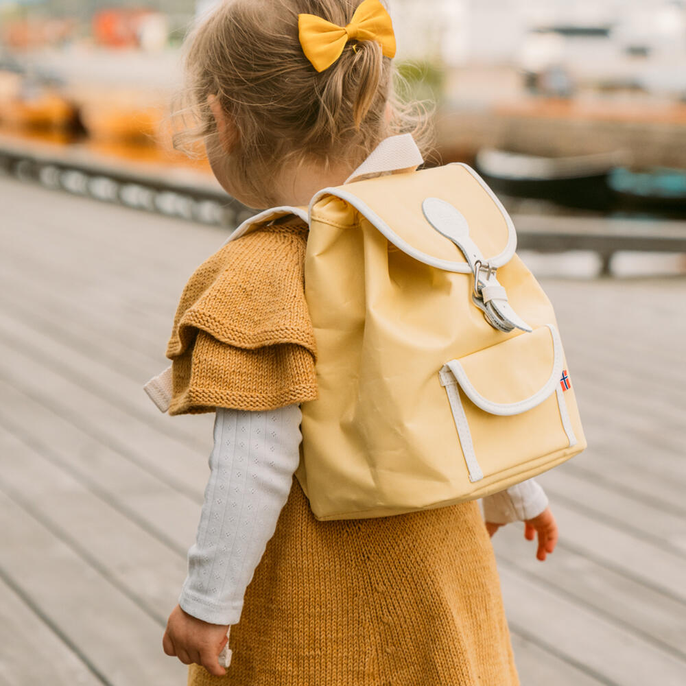 Kinderrucksack 3-5 Jahre hellgelb