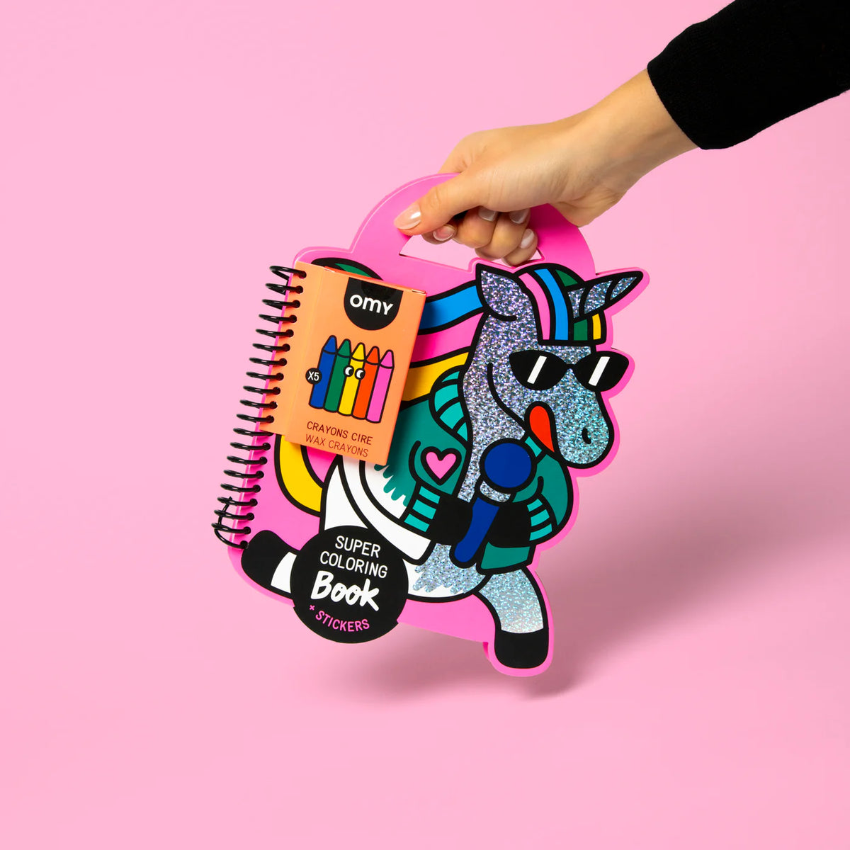 Super Mal- & Stickerbuch Einhorn Lily
