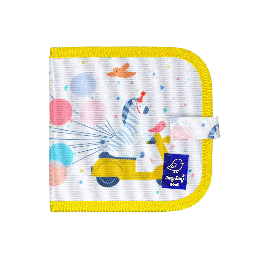 Mini-Malbuch Zebra mit 4 Wishy Washy Stiften