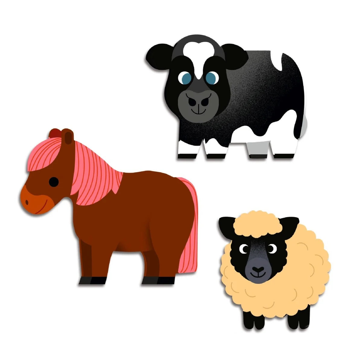 Sticker für Kleine "Bauernhoftiere"