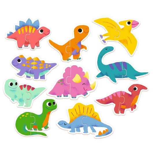 Puzzle Duo "Dinos"
