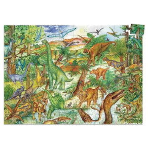 Wimmel-Puzzle "Dinosaurier" 100-teilig