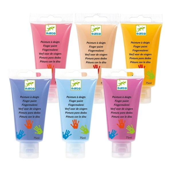 Fingerfarben Pastell