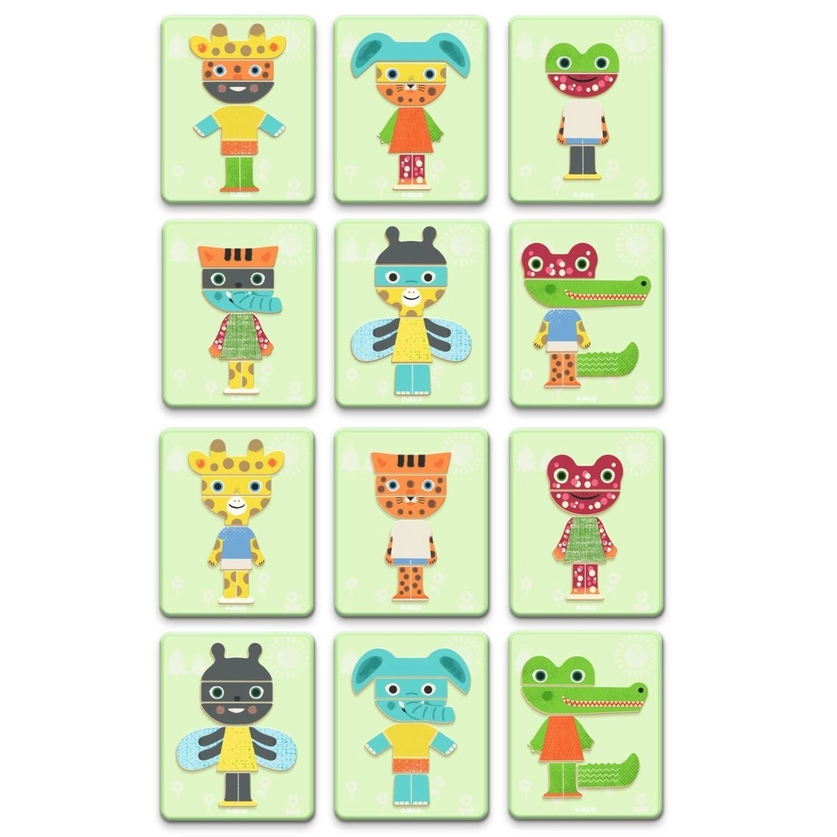Magnetspiel Animals