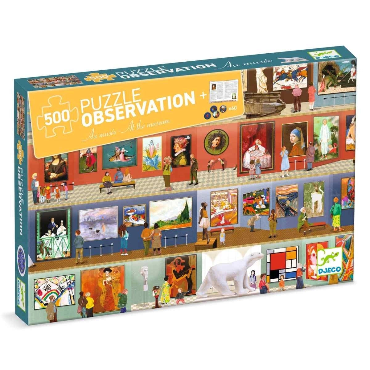 Wimmel-Puzzle "Museum" 500-teilig