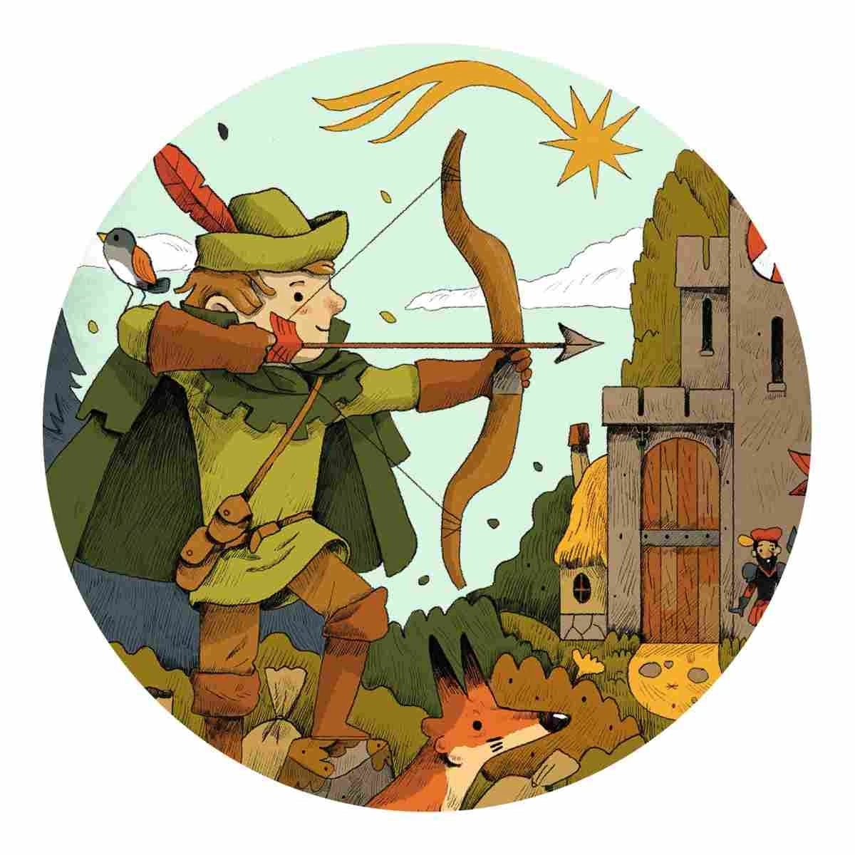 Puzzle Robin Hood 36-teilig