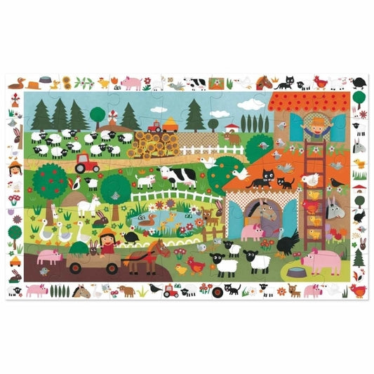 Wimmel-Puzzle "Bauernhof" 35-teilig