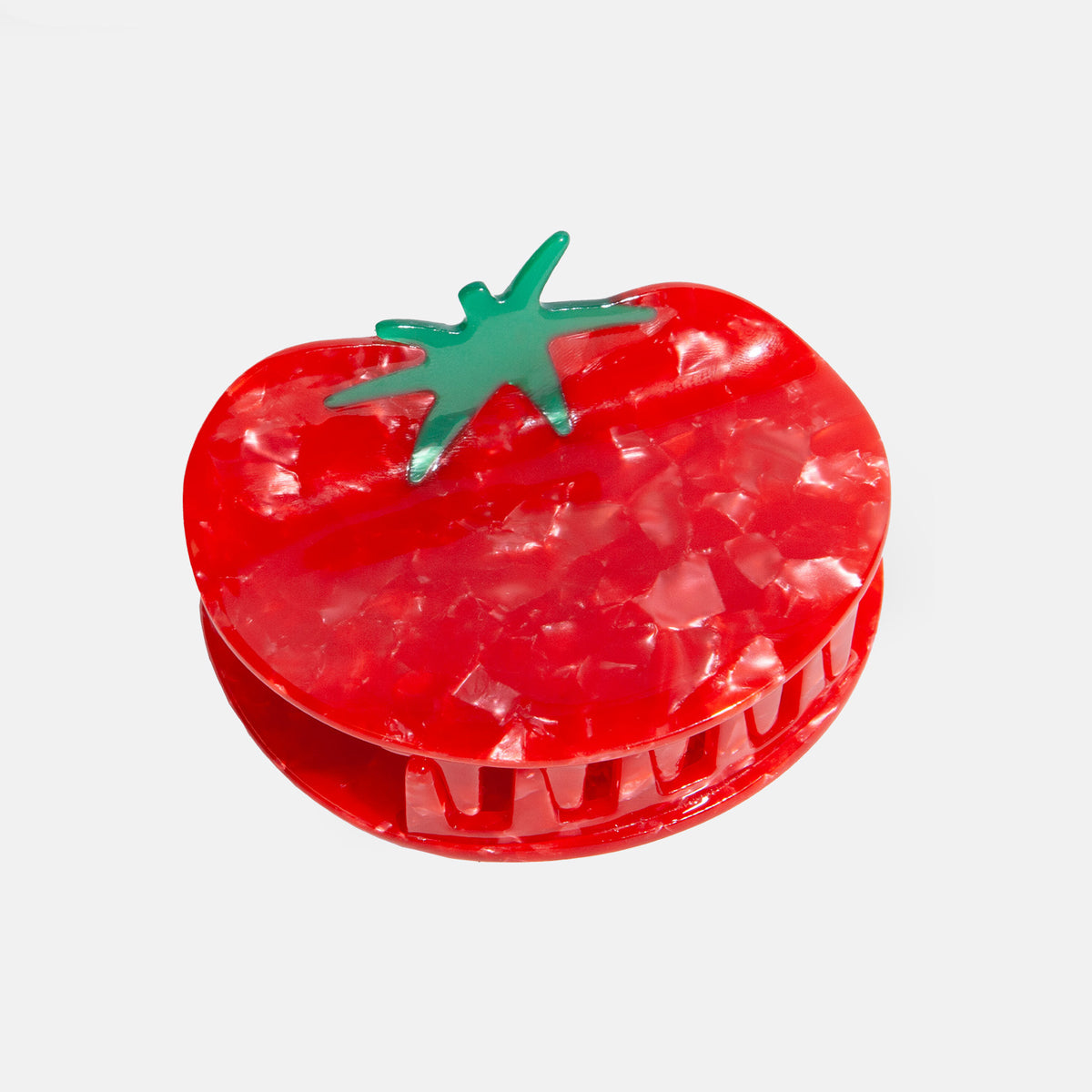 Haarklammer Tomate