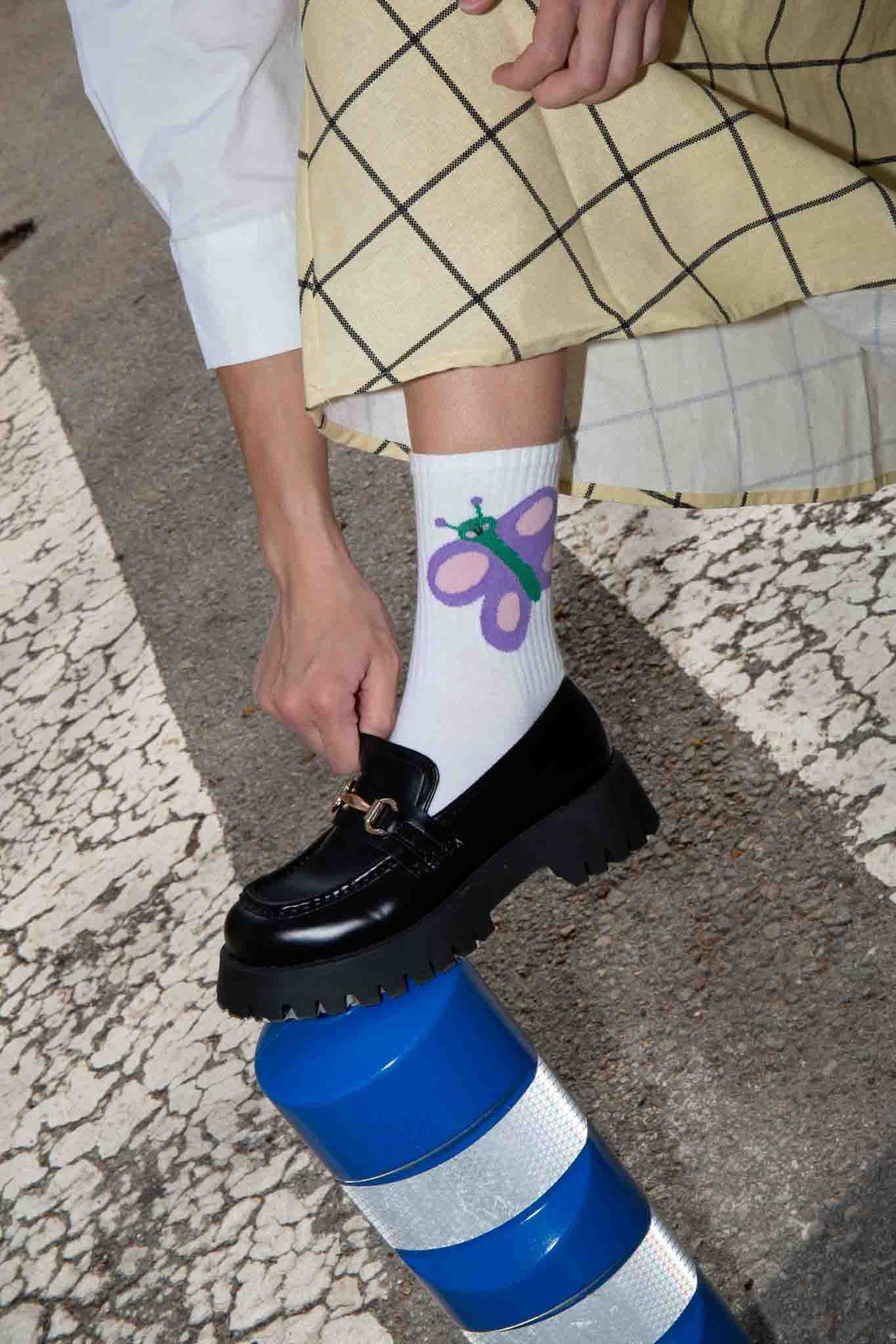 Schmetterlings Socken