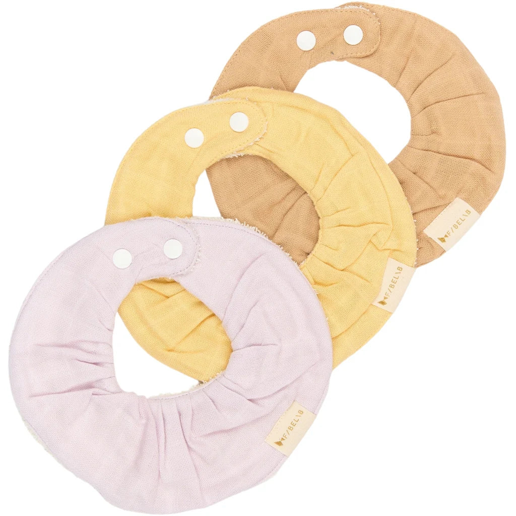 3er Set Ruffle Bib Star Dust