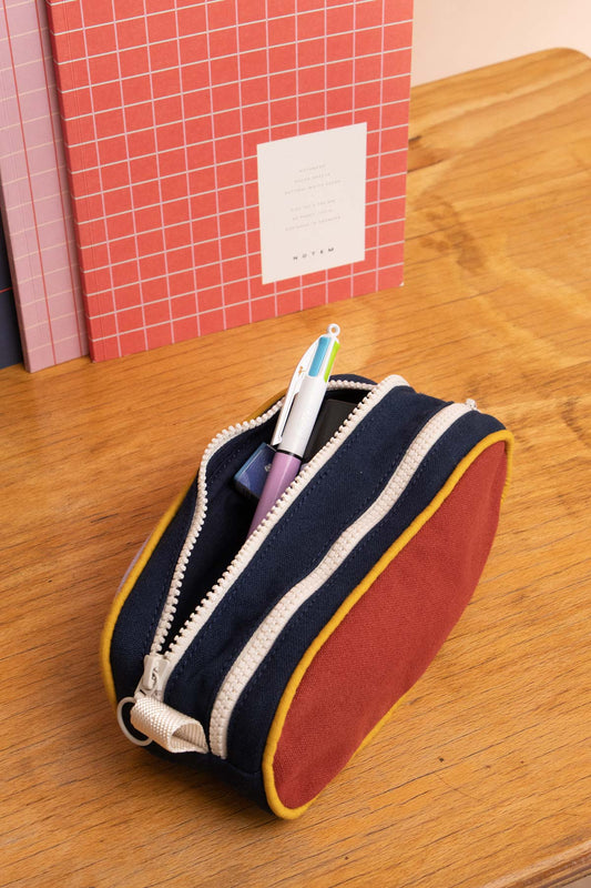 Federmäppchen Malo Tricolore Lila