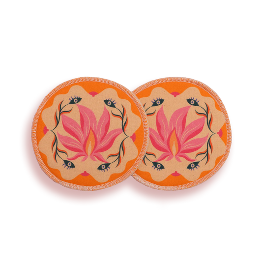 Waschbare Stilleinlagen Goddess Garden 3er Pack