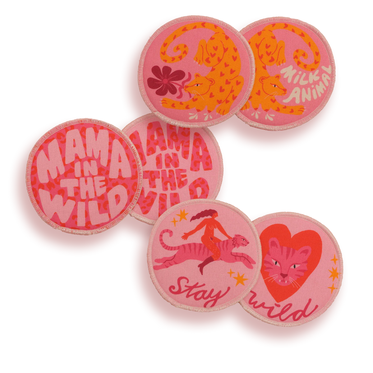 Waschbare Stilleinlagen Stay Wild 3er Pack