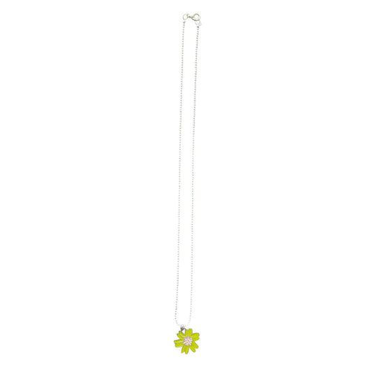 Halskette Blume Grün