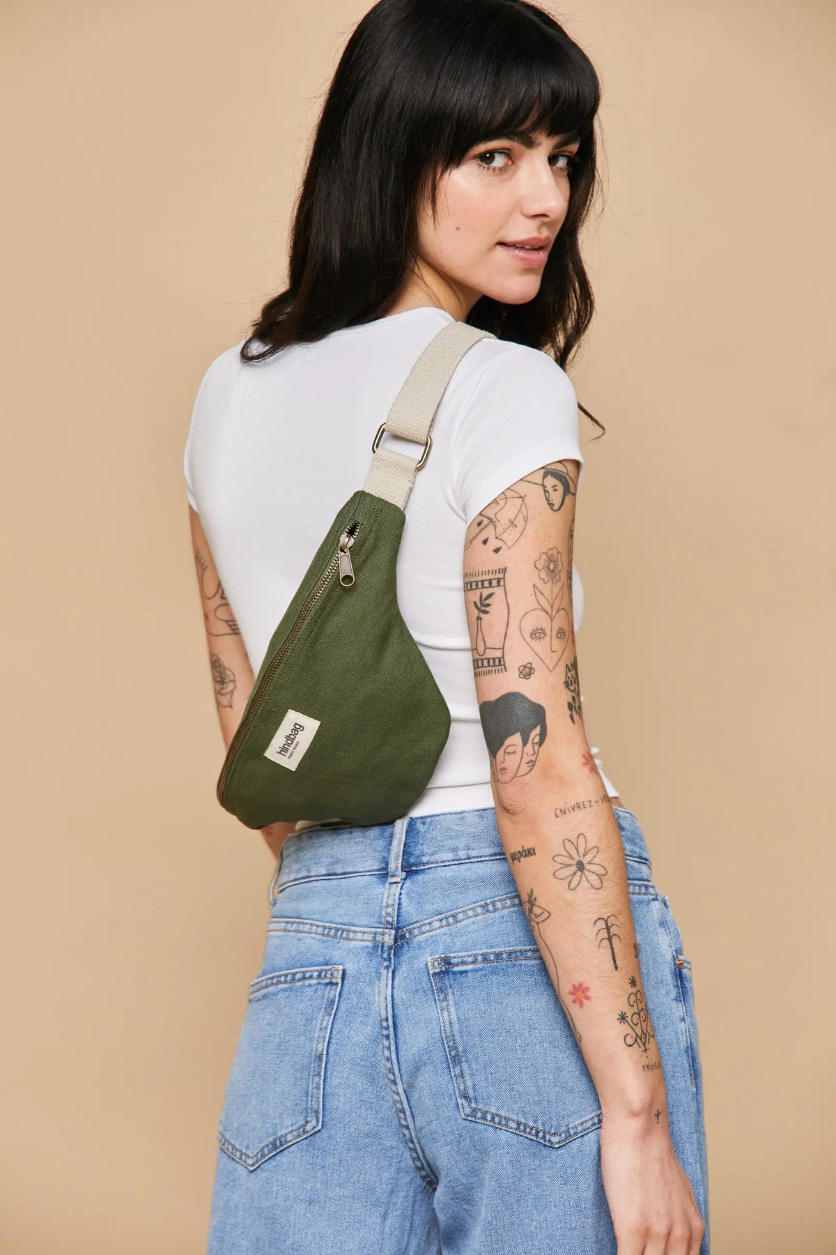 Gürteltasche Olivia Olivgrün