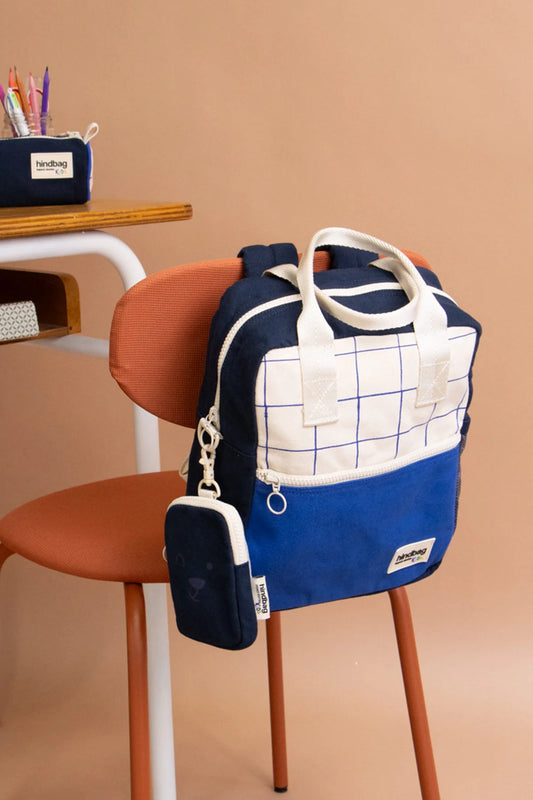 Arthur Kinderrucksack Tricolore Kariert
