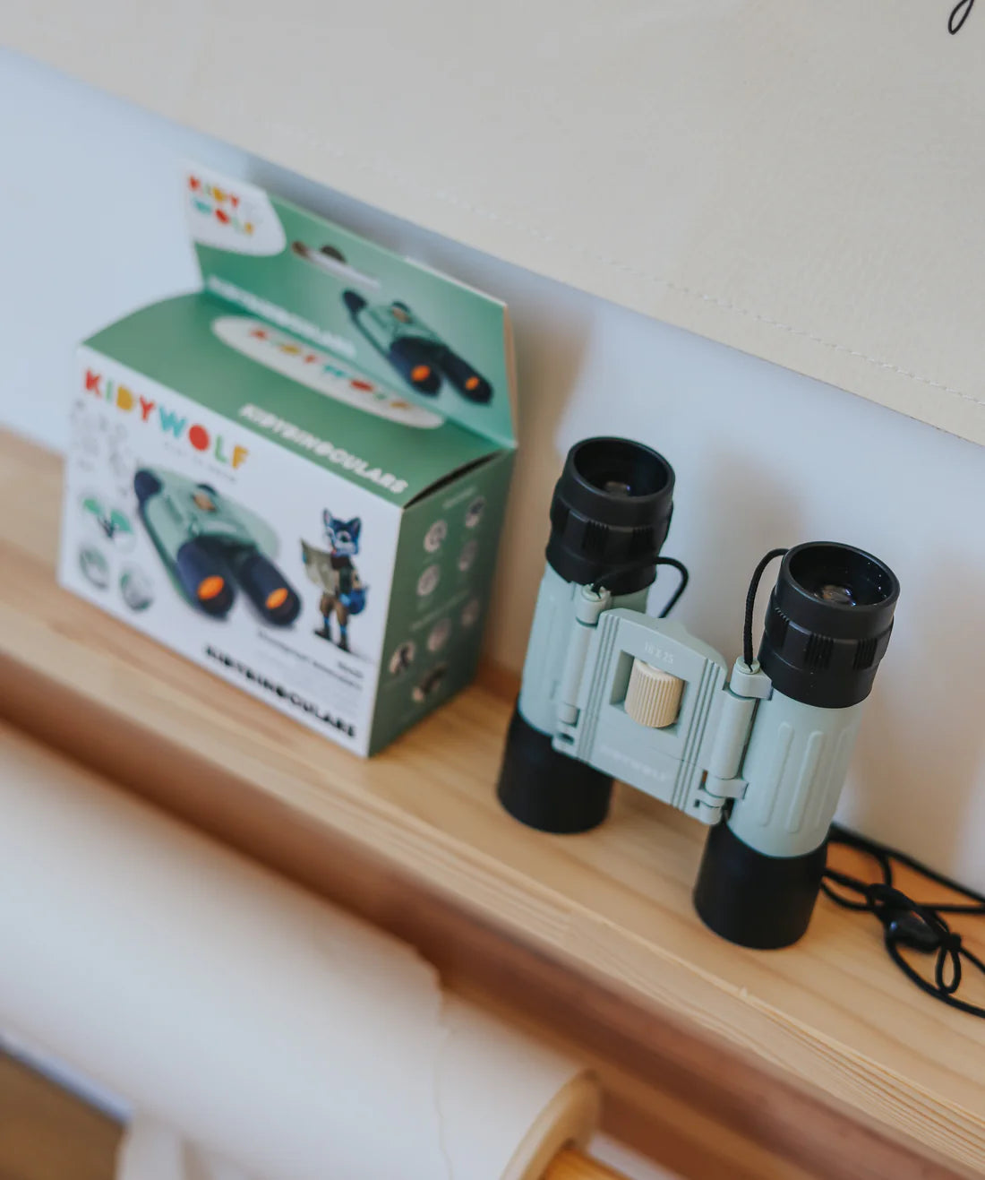 Kidybinocular Fernglas grün