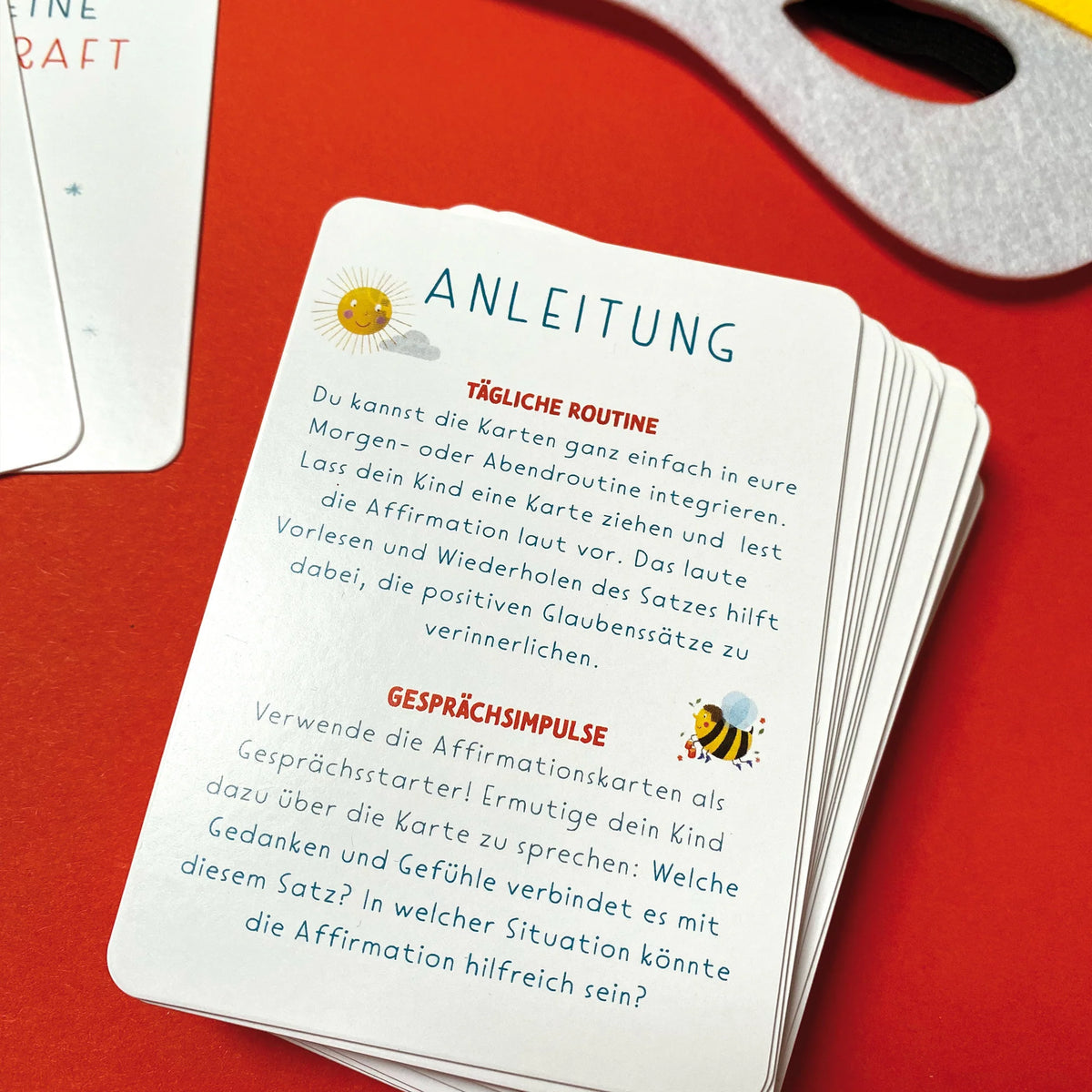 Affirmationskarten für Kinder "Starke Gedanken"