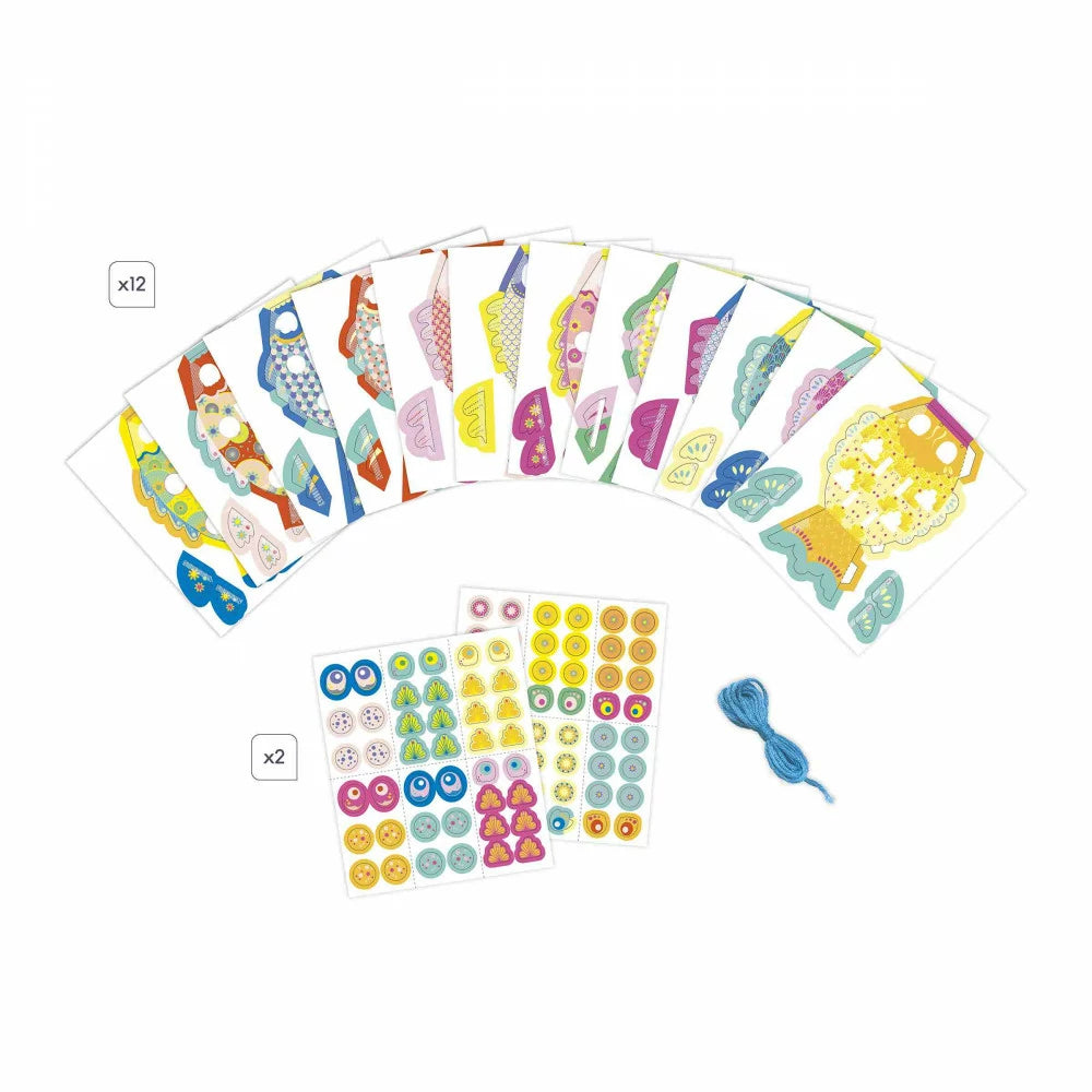 12 Papierfische zum Basteln