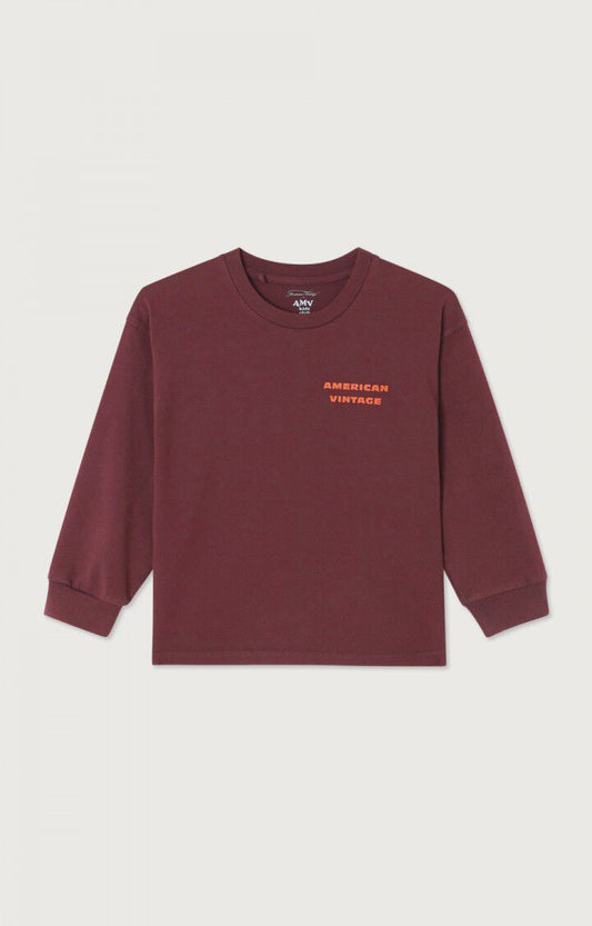 Longsleeve Fizvalley Vintage Aubergine