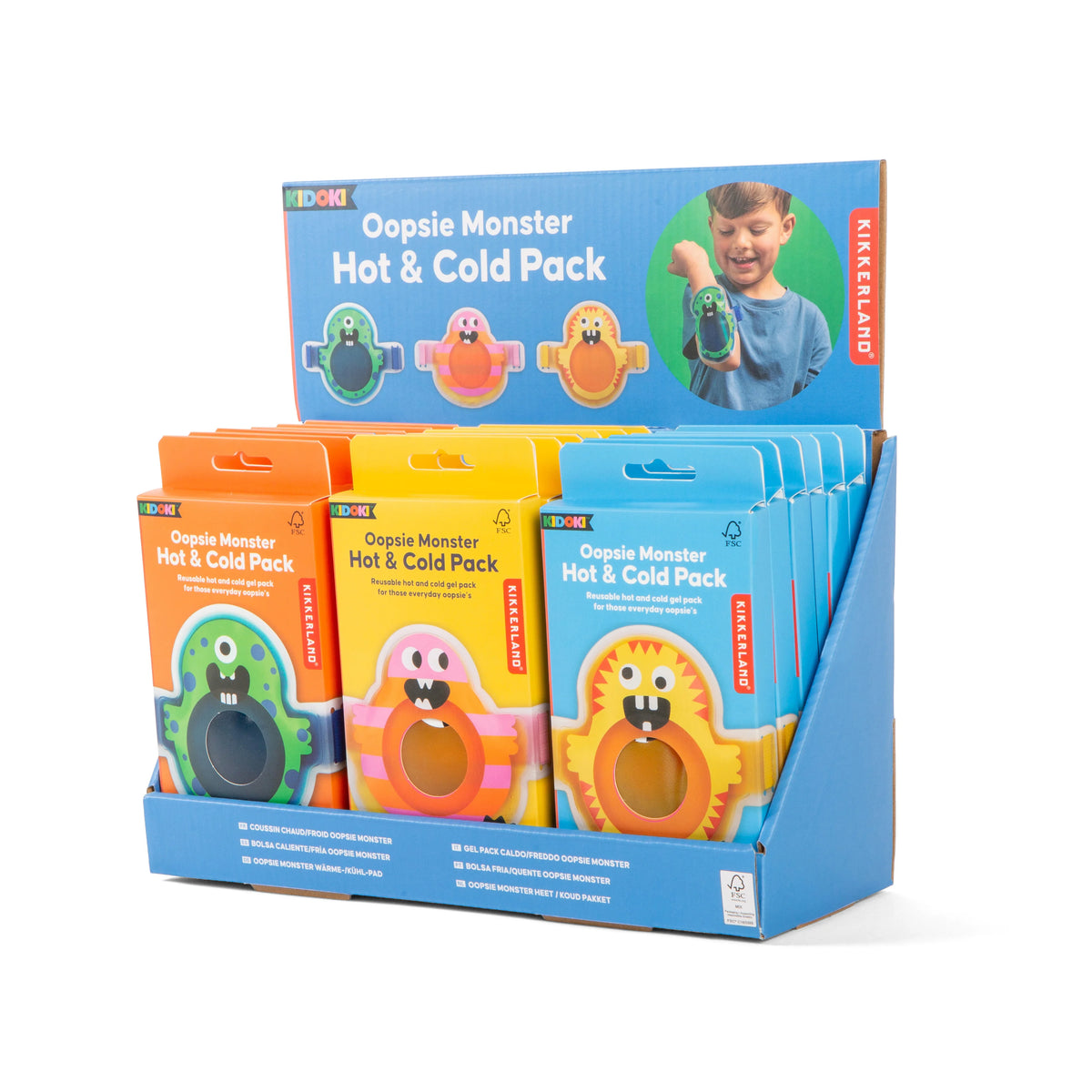 Kidoki Oopsie Monster Hot & Cold Pack