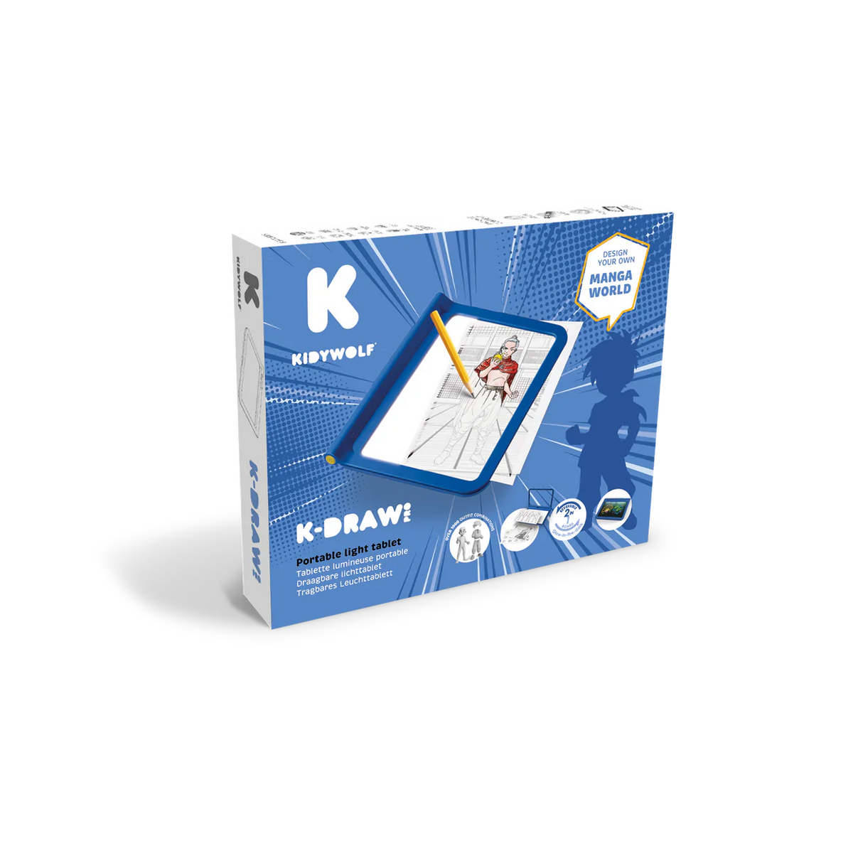K-Draw Pro Beleuchtete Zeichentafel Manga