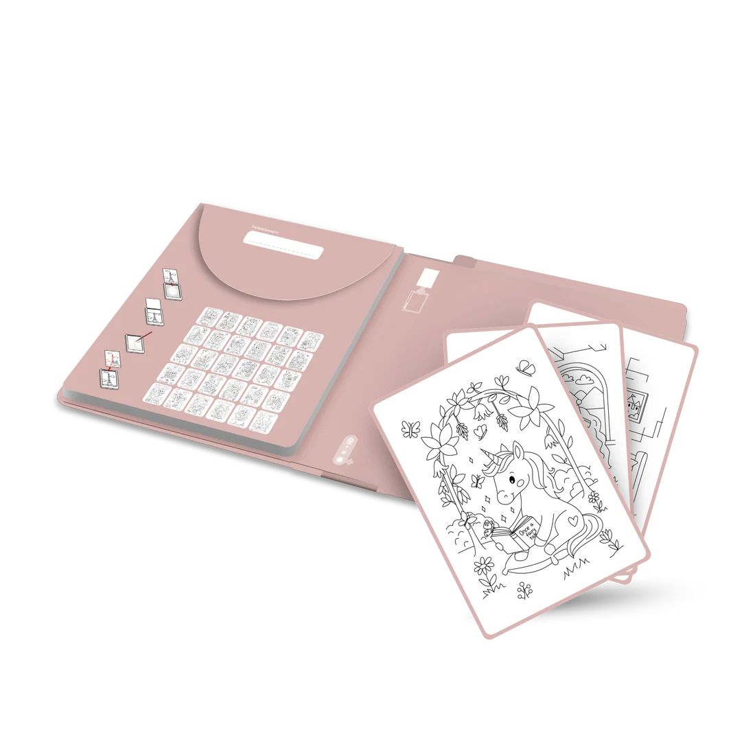 Zeichenvorlagen Kidydraw Pad "Once upon a time"