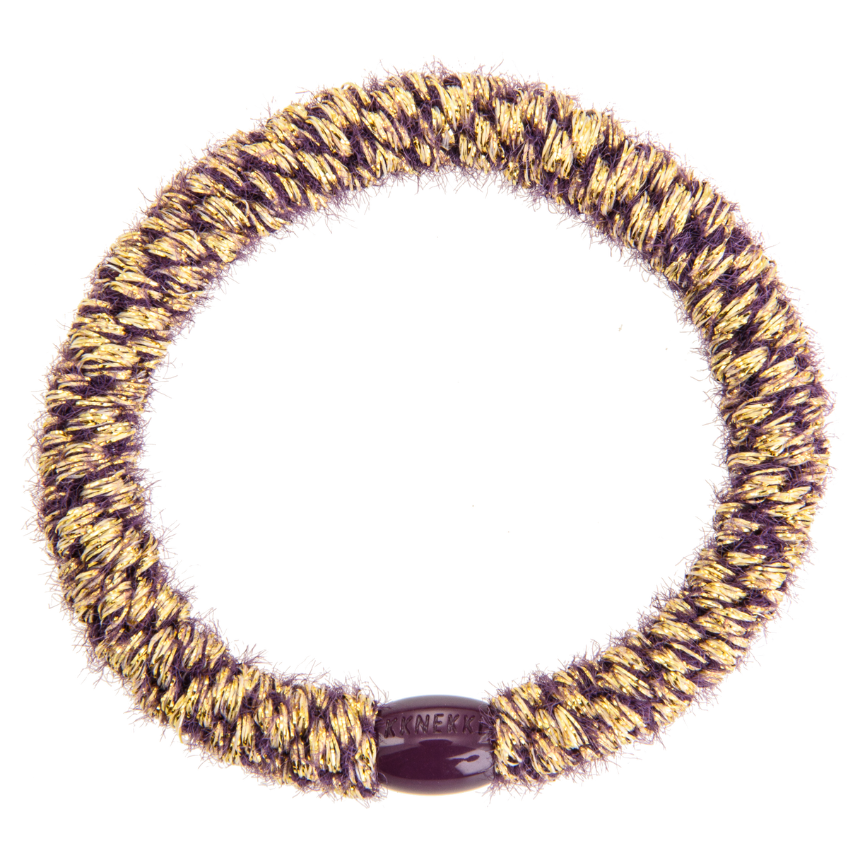 Haargummi Velvet Glitter Purple