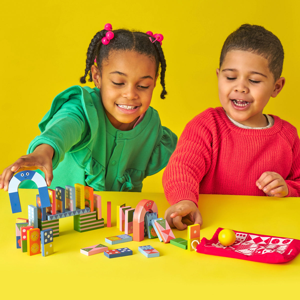 Kidoki Topple Twist Domino