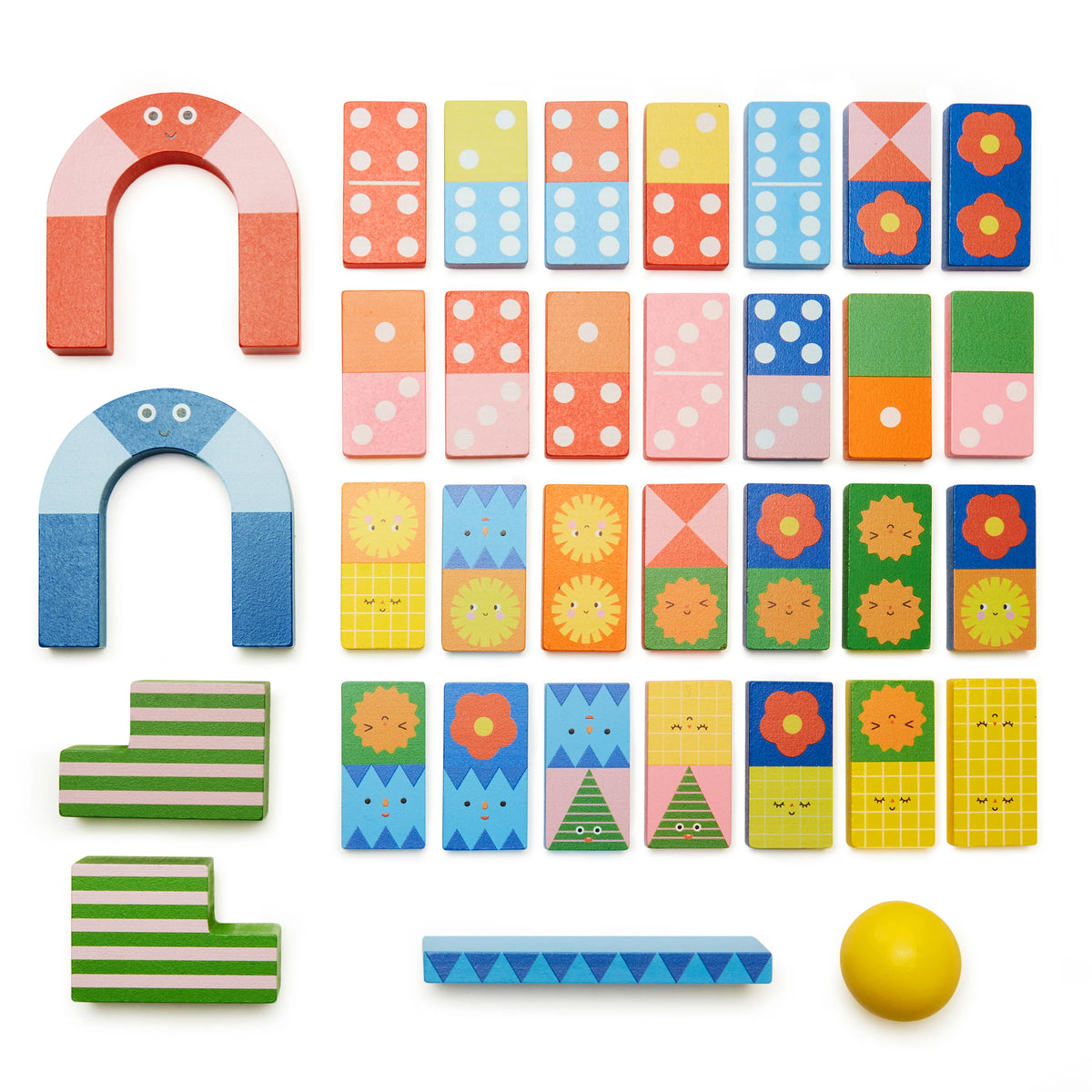 Kidoki Topple Twist Domino