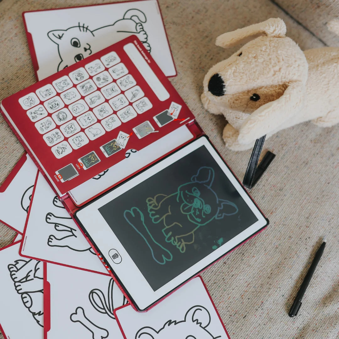 Kidydraw Mini Zeichentablet Haustiere